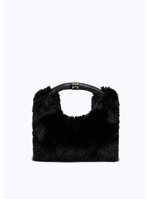 Borsa hobo in faux fur BLUGIRL BLUMARINE | PF5007T0300/22222
